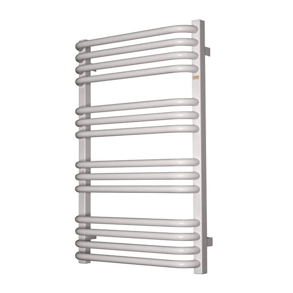 Grzejnik TERMA ALEX L=60cm, H=54cm, 378W, przyłącze SX, biały WGALE0540600FA-K3-916-SX
