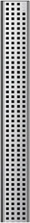 Ruszt do odpływu ACO SHOWER DRAIN C 70x785mm, wzór QUADRATO 408565