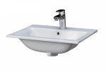 Umywalka blatowo-meblowa CERSANIT ONTARIO NEW 60x45 z/otw. Biały K669-002