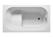 Wanna prostokątna RIHO PETIT 120x70cm, biała BZ2500500000000