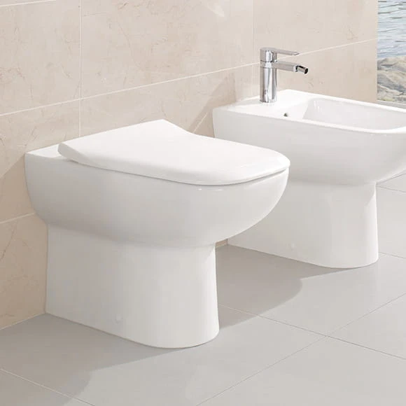 Deska WC VILLEROY&BOCH JOYCE wolnoopadająca, slim seat, biała 9M62S101