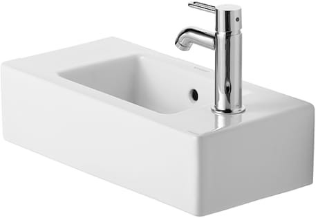 Umywalka DURAVIT VERO 50x25cm z otw. prawym, biała 0703500008