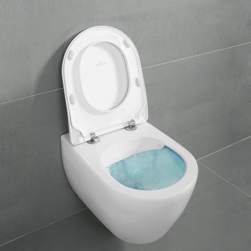 Miska wisząca WC VILLEROY&BOCH SUBWAY 2.0 DirectFlush, biała ceramicplus 5614R0R1