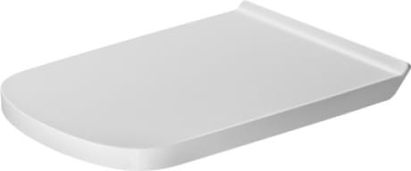 Deska WC DURAVIT DURASTYLE Vital, także dla niepełnosprawnych, wolnoopadająca, biała 006239