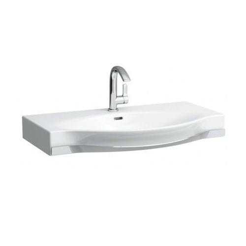 Umywalka LAUFEN PALACE 90x51cm, z relingiem na ręcznik, biała H8127020001041