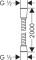 Wąż natryskowy HANSGROHE SENSOFLEX 200cm 28134000