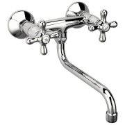 Bateria kuchenna FERRO RETRO NEW ścienna, chrom XD5