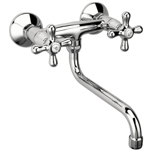 Bateria kuchenna FERRO RETRO NEW ścienna, chrom XD5