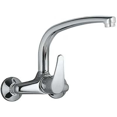 Bateria kuchenna ECOTRES, ścienna, wylewka 280mm, chrom 17033202