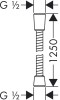 Wąż natryskowy HANSGROHE SENSOFLEX 125cm 28132000