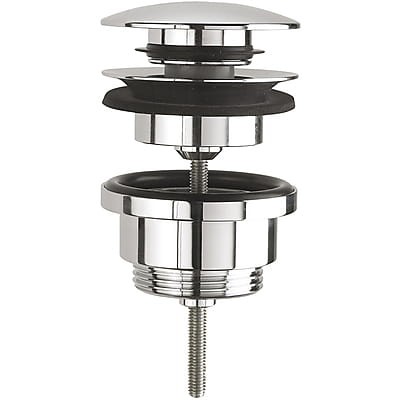 Korek umywalkowy TRES SIMPLE-RAPID click clack chrom 161840