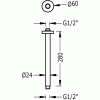 Ramię sufitowe TRES do głowicy natryskowej L-280 G1/2", chrom 13462102