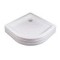 Brodzik półokrągły RAVAK RONDA PU 80x9cm biały A204001120