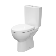 Kompakt WC CERSANIT PARVA 3/6L z deską twardą, antybakteryjną, odpływ pionowy, biały K27-004