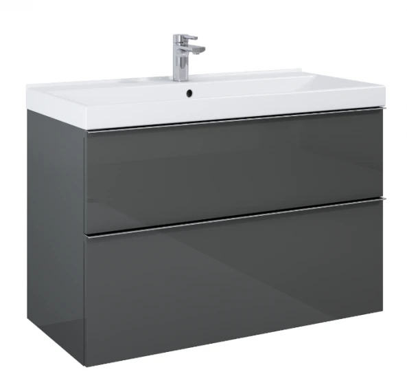 Szafka podumywalkowa ELITA LOOK 100x45cm, wisząca 2S, anthracite 167086