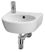 Umywalka CERSANIT PARVA 40x32cm lewa, biała K27-009-L