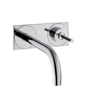 Bateria umywalkowa AXOR UNO podtynkowa, z płytką, chrom 38112000