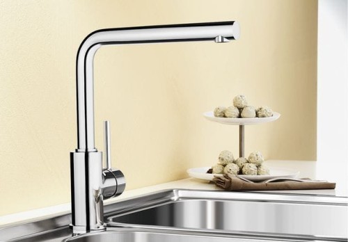 Bateria kuchenna BLANCO MILA chrom 519414