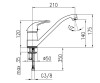 Bateria kuchenna KFA JASPIS chrom 543-915-00