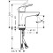Bateria umywalkowa HANSGROHE FOCUS 100 chrom 31517000