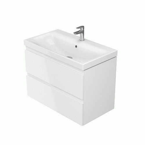Szafka podumywalkowa CERSANIT MODUO 80 wisząca, biała S929-008