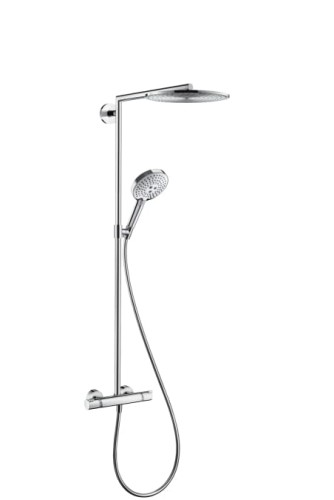 Komplet prysznicowy HANSGROHE RAINDANCE SELECT S 300 1 Jet, z ruchomym ramieniem 460mm, chrom 27114000