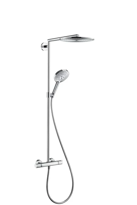 Komplet prysznicowy HANSGROHE RAINDANCE SELECT S 300 1 Jet, z ruchomym ramieniem 460mm, chrom 27114000
