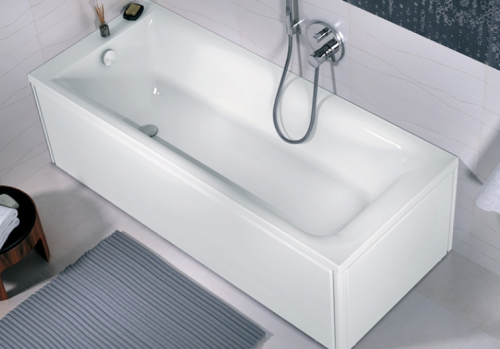 Obudowa wanny (panel) KOŁO UNI 2 160cm, frontowa, MDF/PCV biały PWP2361