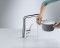 Bateria umywalkowa HANSGROHE METRIS z obrotową wylewką, chrom 14883000