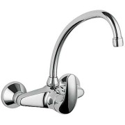 Bateria kuchenna TRES MONO ścienna chrom 172418