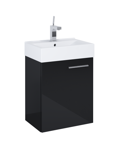 Zestaw ELITA TINY szafka + umywalka ceramiczna 45 black 165794
