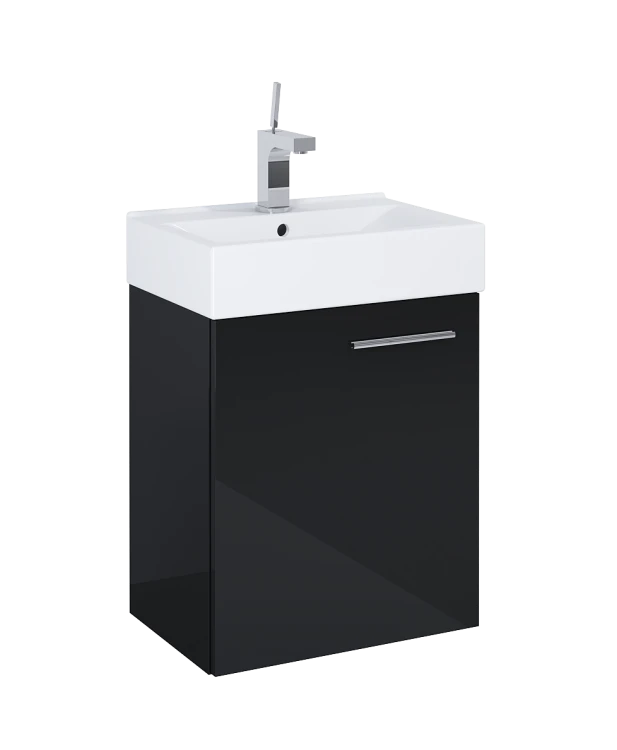Zestaw ELITA TINY szafka + umywalka ceramiczna 45 black 165794