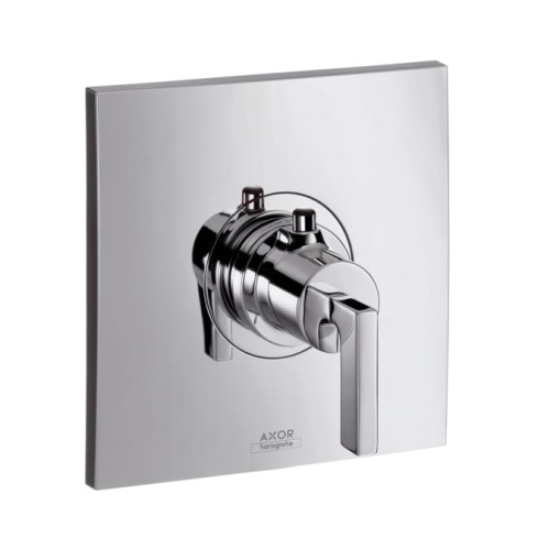 Bateria natryskowa AXOR CITTERIO HighFlow, podtynkowa, el.zew., uchwyt jednoramienny, chrom 39711000