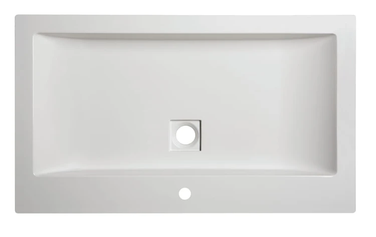Umywalka nablatowa SANPLAST FREE MINERAL Unb-M/FREE 60x47x10cm, bez przelewu, biała 640290130001000
