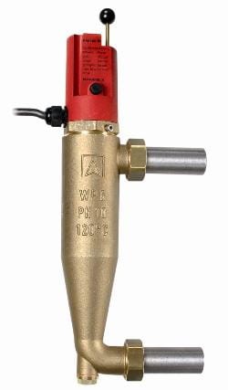 Elektromechaniczny czujnik niskiego poziomu wody AFRISO WMS-WP6, bez blokady 42305