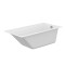 Wanna prostokątna CERSANIT CREA 170x75cm, biała S301-226