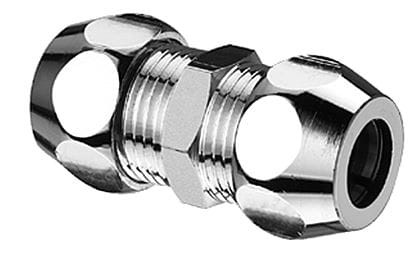 Złączka SCHELL zaciskowa FI10 x FI10mm chrom 064370699