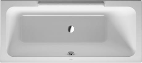 Wanna prostokątna DURAVIT DURATYLE 160x70cm, oparcie prawe, biała 7002930000000