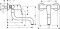 Bateria kuchenna HANSGROHE FOCUS ścienna, chrom 31825000