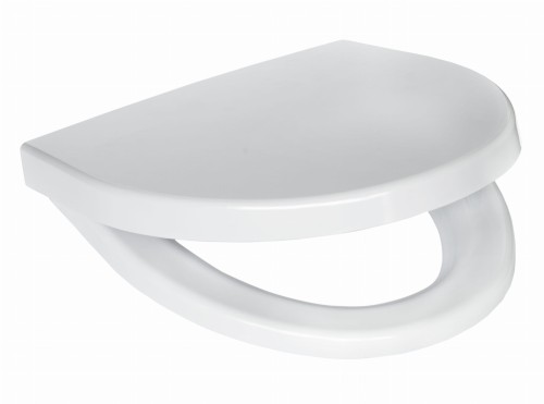 Deska WC CERSANIT PARVA wolnoopadająca, duroplast, antybakteryjna, biała K98-0122