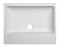 Umywalka nablatowa SANPLAST FREE MINERAL Unb-M/FREE 50x40x10cm, bez otworu, bez przelewu, biała 640280010001000