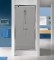 Drzwi prysznicowe SANPLAST DJ/TX5b 90 szkło W15, profil srebrny błyszczący, Glass Protect 600271105038231