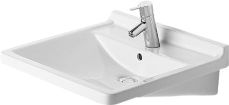 Umywalka DURAVIT STARCK 3 60x54.5cm, dla niepełnosprawnych, biała 0309600000