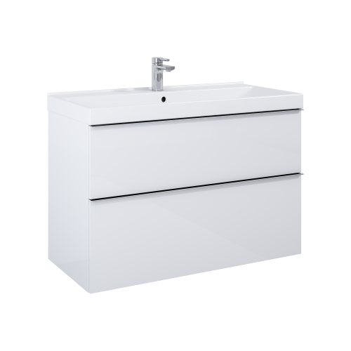 Szafka podumywalkowa ELITA LOOK 100x45cm, wisząca 2S biała167085