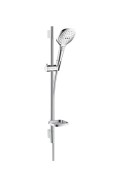 Zestaw natryskowy HANSGROHE RAINDANCE SELECT E120 EcoSmart Unica S Puro 0,65m, chrom/biały 26622400
