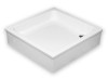 Brodzik kwadratowy SCHEDPOL GRAWELLO 90x26cm, biały 3.012
