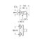 Bateria natryskowa GROHE EURODISC COSMOPOLITAN chrom 33569002