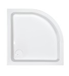 Brodzik półokrągły SANPLAST FREE LINE 90x90x15cm, biały 615040223001000