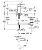 Bateria umywalkowa GROHE EUROSTYLE COSMOPOLITAN chrom 2337420E