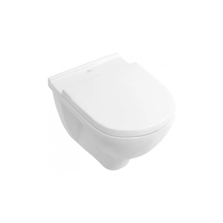 Miska wisząca VILLEROY&BOCH O.NOVO DirectFlush, z deską wolnoopadającą, biały 5660HR01